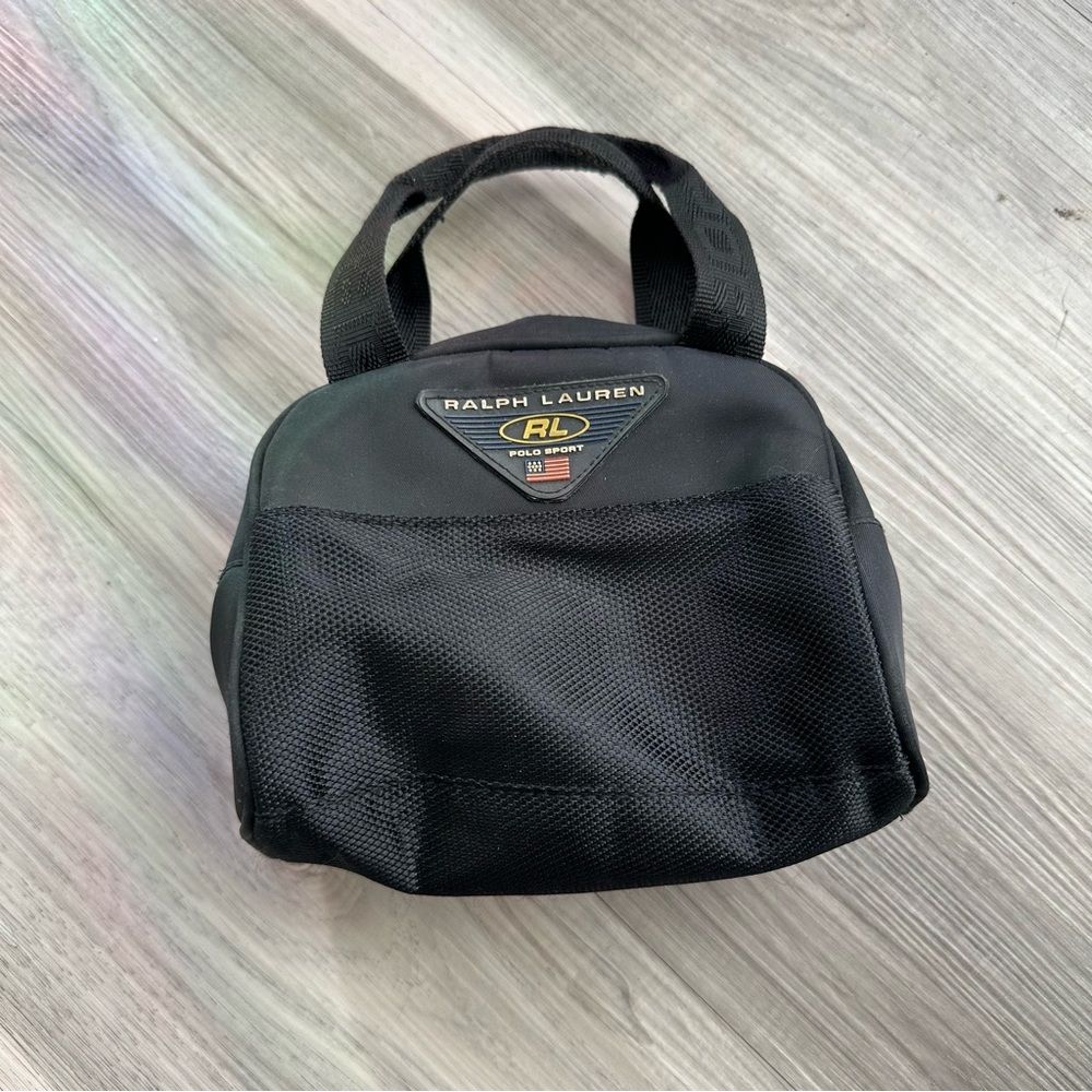 Polo Sport Ralph Lauren Vintage 90s Nylon Mini Bag Made in Thailand